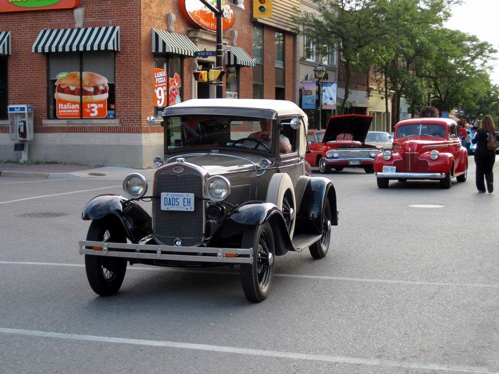 Downtown Orillia Ontario Classic Car Show Team Camaro Tech